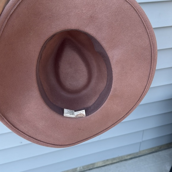 Alter’d State blush Pink Wide Brim Felt hat - Picture 4 of 6